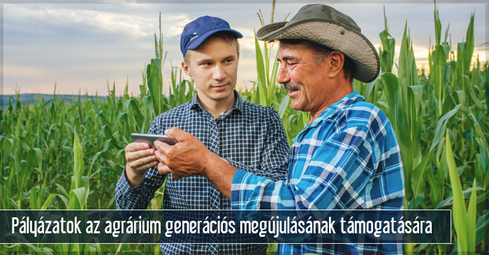Pályázatok az agrárium generációs megújulásának támogatására