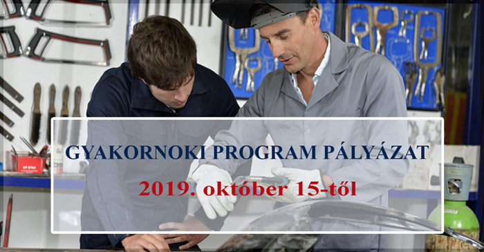 Új Gyakornoki Program indul 2019 októberétől